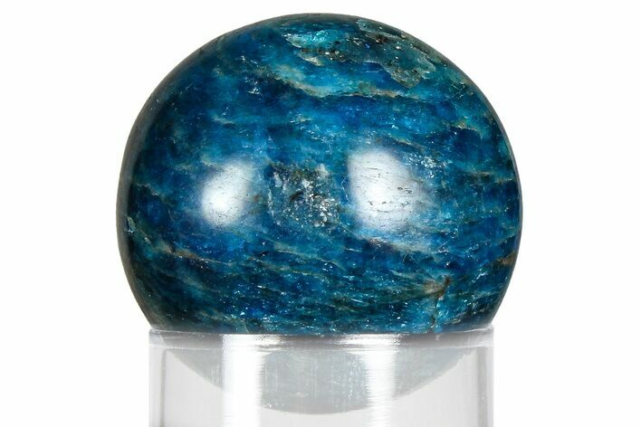 Bright Blue Apatite Sphere - Madagascar #367047